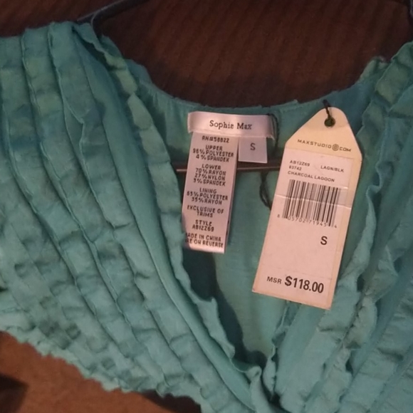 Sophie Max Charcoal Lagoon Dress - Picture 7 of 7